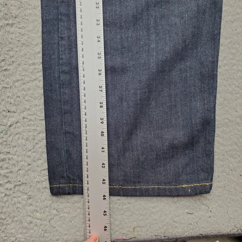Levi's 559 Straight Leg Jeans Mens 44x30 Blue Relaxed Fit‎ Red Tab Single Stitch